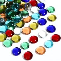 mesbilles - 500 GR Mélange Violet Glossy Billes Plates - Galet en Verre 30 mm 20 mm 10 mm Cailloux en Verre décoratifs mesbilles - 500 GR Mélange Violet Glossy Billes Plates - Galet en Verre 30 mm 20 mm 10 mm Cailloux en Verre décoratifs