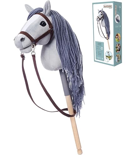 Pluche deken Rennend paard hoofd - realistische vector illustratie