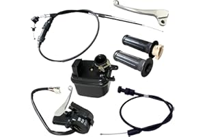SUONE Brake Lever Grip Throttle Cable Peewee PW 50 Switch Fits Yamaha PW50 PY50