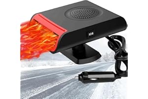 CHUANKEFANXING Riscaldatore per Auto, Riscaldamento Auto 12 V 150 W, Riscaldatore Portatile per auto 2 in 1 con Riscaldamento e Raffreddamento Rapido, Riscaldatori per Auto Portatili Adatti a Tutte le Auto