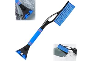 Coffee Life Plus Auto Eiskratzer,Schneeschaufel,Windschutzscheibe Schneereinigung,Schneebesenwerkzeug mit Schaumstoffgriff für Windschutzscheiben von Pkw,SUV und LKW(Blau)