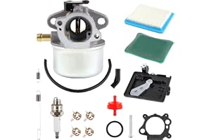 DOCAS 799868 förgasarsats kompatibel för Briggs & Stratton 498170 799872 694202 497586 498254 790821-1411 förgasare +795259 l