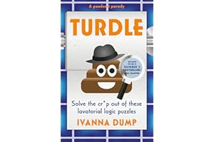 Turdle: The hilarious MURDLE parody gift for Father's Day - solve these funny toilet humour-themed logic puzzles