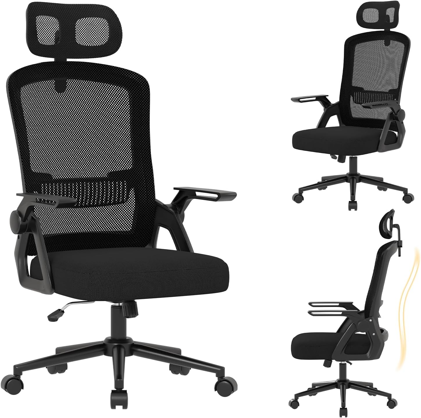Qualité de Fabrication & Durabilité : naspaluro Chaise de Bureau Ergonomique avec A