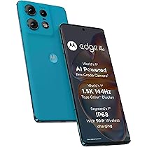 Motorola Edge 50 Pro 5G with 125W Charger (Caneel Bay, 12GB RAM 