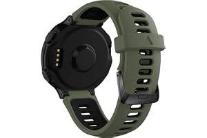 Syxinn Kompatibel med Forerunner 735XT rem, mjuk silikon ersättningsband sportarmband med skruvmejsel för Forerunner 735XT 235 235Lite 220 230 620 630