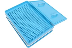 YUYTE 400 Löcher Kapselfüllplatte, Manuelle Kapselzähltafel Kapselfüller, ABS Kapselfüllmaschine Version Zähler Organizer Halter