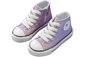 YUKQEYLE Enfant Chaussures De Toile Sneakers Antidérapant Garçon Classic Chaussures Sport Fille Décontractées Unisexe Mode Baskets Chaussures