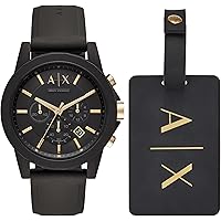 Buy Armani Exchange Cayde Analog Black Dial Men's Watch - AX2706 at ...