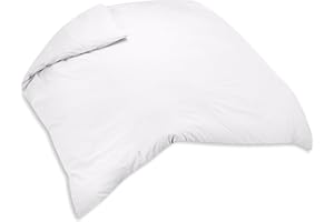 STOF LOVELY CASA HC44820001 Alicia HC Bettbezug 260 x 240 cm 100% CO 100% Baumwolle, weiß, 260 x 240 cm