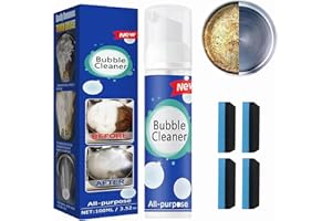 QOSNEOUN Bubble Cleaner, Bubble Cleaner Foam Spray, All Purpose Rinse Cleaning Foam, Bubble Cleaner Spray, All Purpose Bubble Cleaner Foam Spray, The Bubble Cleaner (100ML*1)