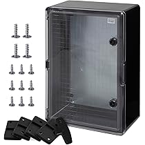 Boîte étanche en plastique ABS IP66, boîte de jonction étanche pour intérieur et