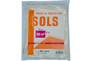 SAVY Bâche de protection sol 4m x 5m