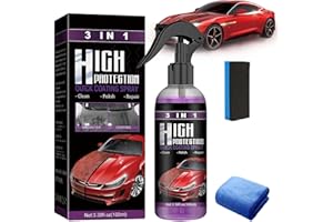 HEHIMIN Teeporus Car Shine - 3-in-1 High Protection Car Spray, 3 in 1 High Protection Quick Car Coating Spray, 3 In 1 Ceramic Car Coating Spray, Car Scratch Nano Repair Spray (1)