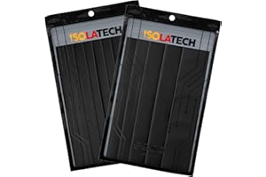 ISOLATECH zestaw rurek termokurczliwych 3:1 z klejem czarny Ø10mm 1,8m w 9szt x 20cm i Ø15mm 1,0m w 5szt x 20cm do kabli odporne na promieniowanie UV nieoznakowane naprawcze wodoodporne