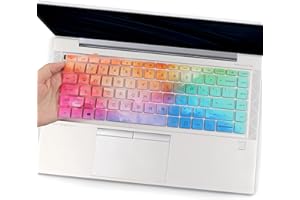 I-TENSODO Keyboard Cover for 2022 2021 New HP EliteBook 840 G7 G8 14 Inch Notebook, HP EliteBook 845 G7 G8 14 Inch Notebook PC Model Laptop US Keyboard Cover-Colorful