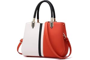FANDARE Elegant Women Handbags Shoulder Bags Waterproof PU Leather Purse Crossbody Totes Top-handle Bag for Shopping Travel Work Business