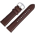 Fossil Watchband, 22 mm, brown leather, Watchband FS-4813, LB FS4813