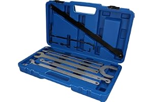 BRILLIANT TOOLS BT521250 Fläkt-nav-nyckel-sats, 11 delar [Powered by KS TOOLS]