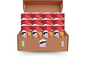 Pringles Original | Snack Salato al Gusto Classico | Croccante Snack Salato | 12 Confezioni da 70g (12 x 70g)
