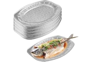 Jortmrd - Bandeja de aluminio desechable para repostería, aparador, barbacoa (15 piezas)