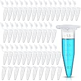 50 Stück Zentrifugenröhrchen, Reaktionsgefäße, Eppendorfgefäß, (0,5 ml, 1,5 ml, 2 ml) (1,5 ml)