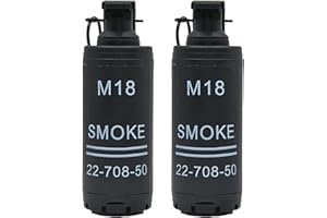 Gunyoo M18L Kunststoff Handgranaten Spielzeug 2pcs Granate Spielzeug für Outdoor CS Spiel Cosplay Requisiten Geschenk 14+