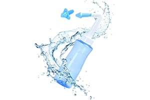 ‎HAPPYPO HappyPo Nasenspülflasche - Praktisches Design Nasal Dusche Flasche zur Nasenreinigung und Nasenspülung - Einfach zu Bedienen, Ãœberall für Sichere und Hygienische Anwendung - 23,5x8x6 cm, Blau