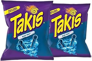 CYNGERT 2x Takis Blue Heat je 100g Hot Chilli Pepper Tortilla Chips