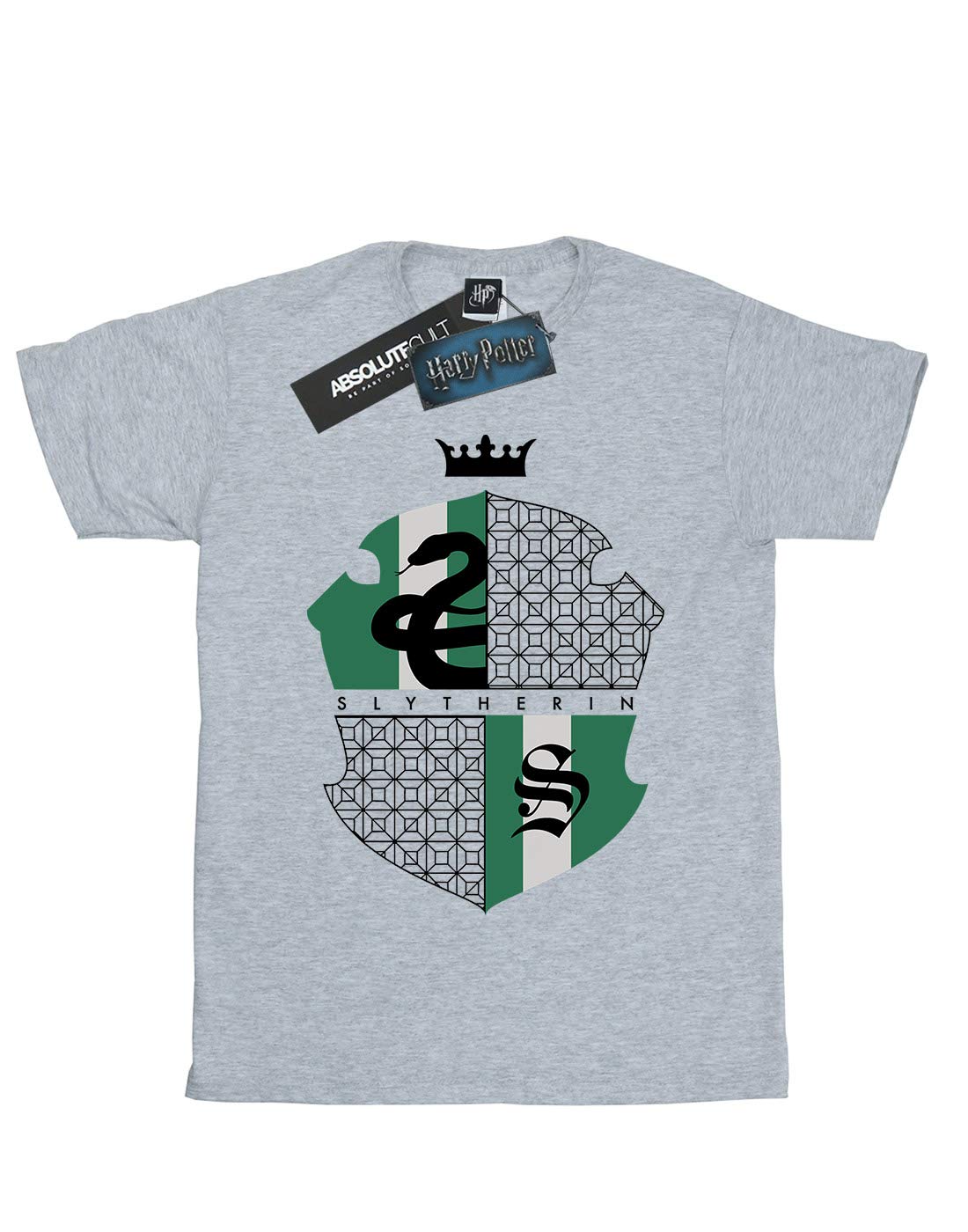 Harry-Potter-Jungen-Slytherin-Shield-T-Shirt