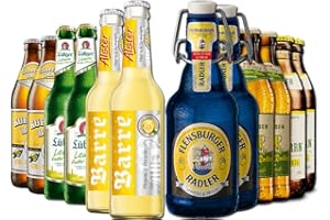 Radler Geschenkpaket von BierSelect - 12 Flaschen Radler und Alster in einem Paket - Geschenkidee zum Geburtstag, Ostern, Vatertag oder Weihnachten für den Mann, Vater, Freund oder Opa