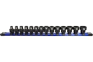 Astro Tools 78314 14-delad 3/8 tum enhet lågprofil Nano slaguttag – metrisk