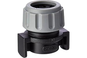 HOZELOCK - Bouchon Fin de Tuyau d'Alimentation Micro Irrigation Ø 13mm (1/2") Easy Drip : Boucher L’Extrémité des Tuyaux, Peut Être Retiré et Réutilisé, Anti-Uv, X2 Bouchons [7016 0000]