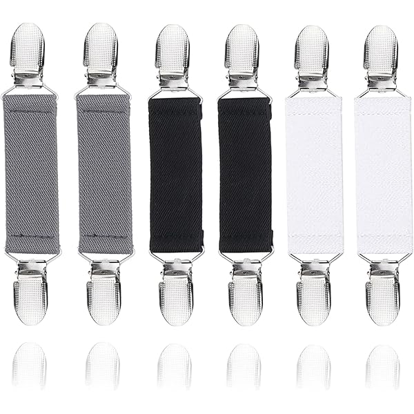Lot de 4 clips de bottes réglables multifonctionnels élastiques