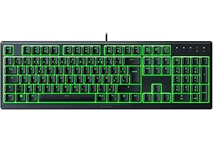 Razer Ornata V3 X - Clavier Gamer à Profil Bas (Switches à Membrane Silencieux, Repose-Poignet Ergonomique, RGB Chroma, Touches en ABS Vernies aux UV) Clavier AZERTY | Noir