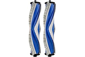 CHAIN PEAK (2 Pièces) Brosses à Rouleaux Compatibles Avec l'aspirateur Robot ECOVACS DEEBOT T30 Pro Omni/ T30 Omni/ T30S/ T30S Combo/ N20 plus/ N20 Pro PlusYeedi M12 Pro+, Brosse Principale de Remplacement