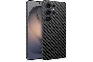 Skin kompatibla med Samsung Galaxy S26 & S26 Ultra, skyddsfilm 360° Full Coverage eller Back Only (Full Coverage, Kolsvart, Galaxy S26 Ultra)