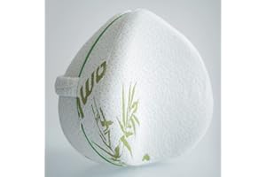 Y HOMEWARE Yorkshire Homeware Knee Support Pillow | Memory Foam Leg Pillow | Bamboo Fibre Wedge Cushion | Leg Positioner elevation pillow With Strap | Pregnancy, Lower Back Hip Support