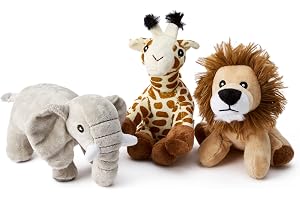 Elefante + Giraffa + Leone