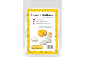 AlcoFermBrew Fermentos para Queso - Arrancador de Queso (Cultura de Queso: para Todos Los Usos)