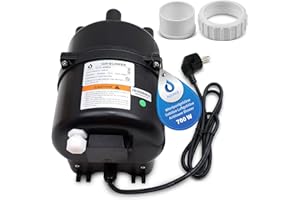 AQUADE Whirlpoolluftgebläse 700W+ Heizung 180W - Gebläse für Whirlpool Badewannen - Luftpumpe Gebläsepumpe Luftgebläse Outdoor Whirlpool-Badewanne