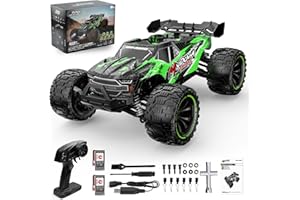 MYDOVA 1:14 Ferngesteuertes Auto, 4X4 High Speed RC Offroad mit Sprühnebel-Musik-Leuchten, 2.4 GHz RC Offroad Rennwagen Autos Spielzeug Geschenk für Kinder und Erwachsene