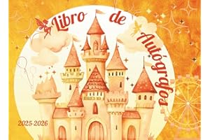 Libro de Autógrafos.: 2025-2026. Captura los Momentos Mágicos de tu Aventura y Guarda las Firmas y Fotos de tus Personajes Favoritos. Papel Color Crema.