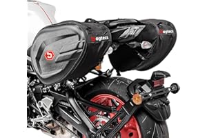 BAGTECS Satteltaschen CRB für Kawasaki ER-6f, Ninja 650/400 / 300, ER-6n, Ninja H2 / Carbon, Versys 1000/650, Ninja H2 SX / H2R, Versys-X 300, Z 650 / Z 300, Vulcan S/Café, Z 1000 / SX