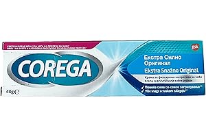 Corega Extra Strong 40 g - denture adhesive cream by Corega