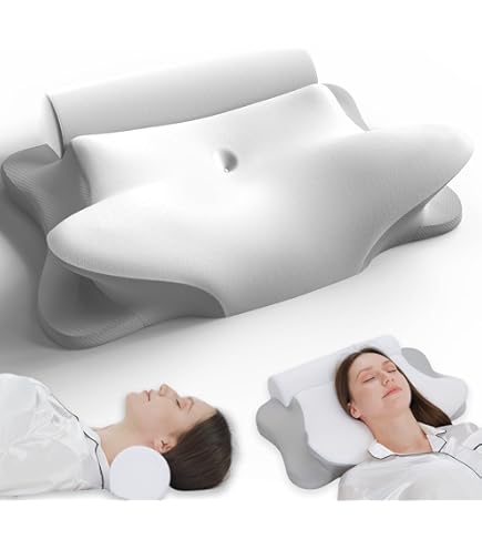 Cuscino Cervicale RENPHO In Memory Foam - Altezza Regolabile, Con 2 Federe - Foto 4