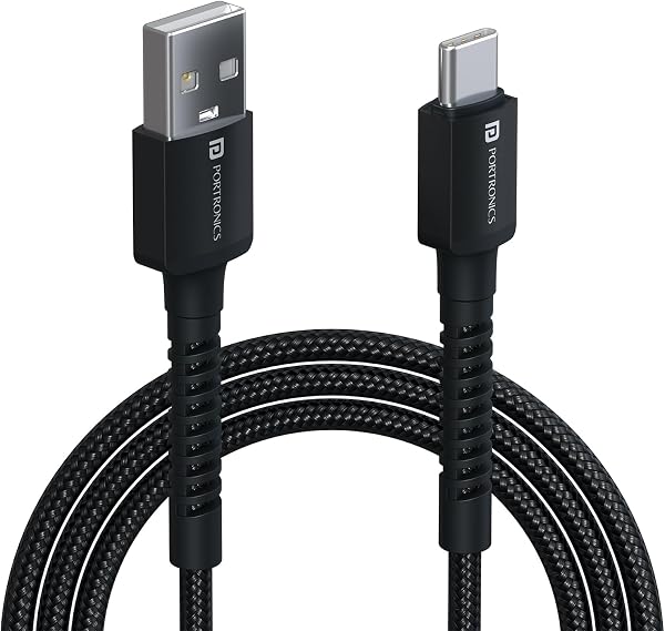Portronics Konnect X USB to Type C Cable with 3A Output, Fast Charging &…