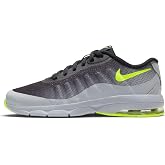 NIKE Air Max Invigor Gymnastics Shoes, Wolf Grey/Volt-Black, 11.5 UK Child 29.5 EU
