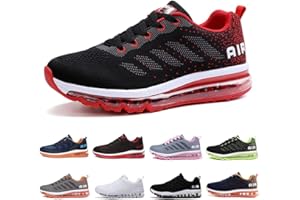 huysfika Womens Mens Trainers Gym Running Shoes Fashion Fitness Mesh Sneakers Casual Outdoor Walking Shoes, Size 3.5-10 UK