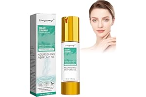 Fengyang Pflegendes Parfümöl, Duft Für Den Körpe, Perfume Oil Mit Pflegender Ölkomplex, Länger anhaltender Duft, Clean Elegance Parfümöl, Glowcane Parfümöl, Clean Elegance